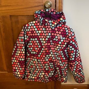 Girls North Face winter coat